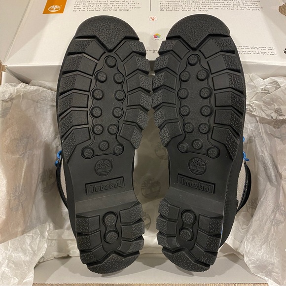 Timberland Euro Hiker Black Waterproof Hiking Ankle Boots Bootie Shoes 7 NEW - Picture 8 of 9